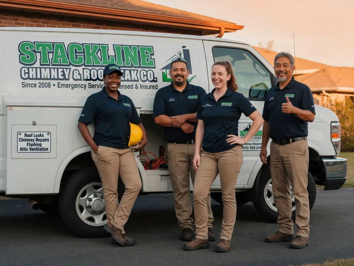 Chimney flashing repair company in Alhambra, IL